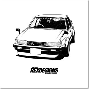 Mazda 626 Shakotan Posters and Art